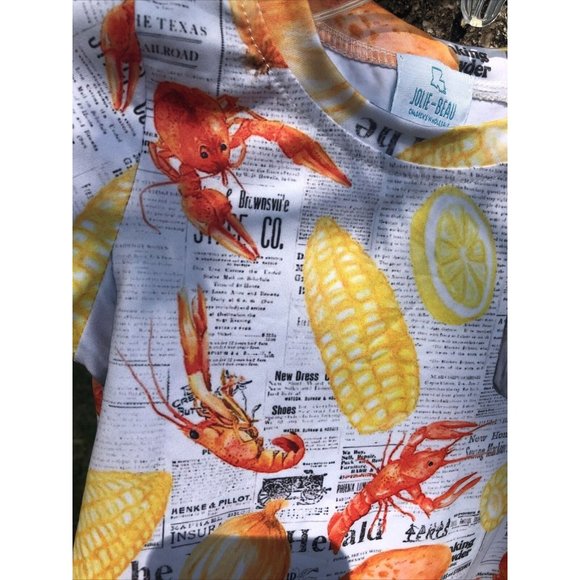 Little Boy T Shirt Crawfish Boil Print 6-7 - Picture 10 of 12